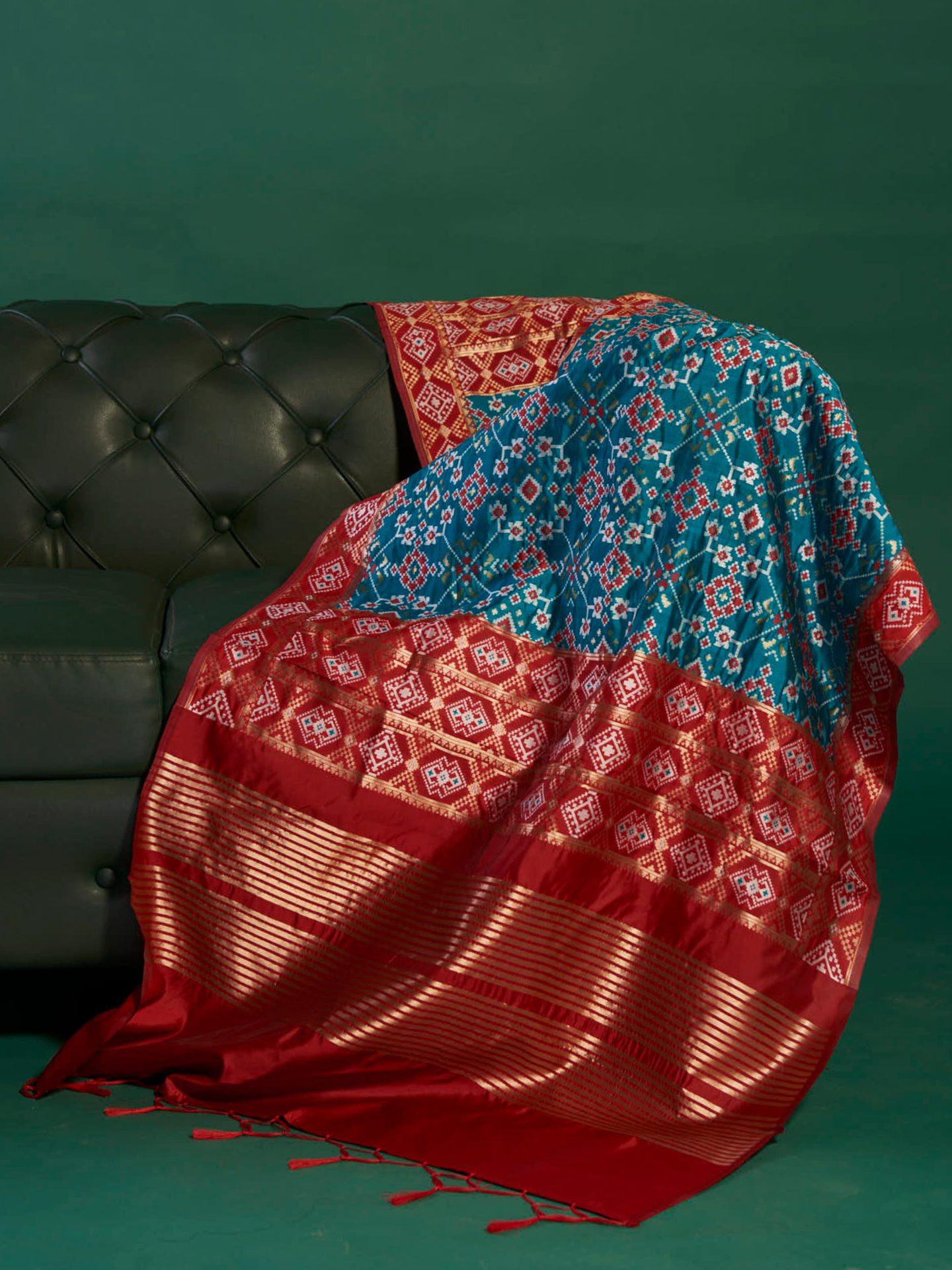 Silk Printed Banarasi Dupatta