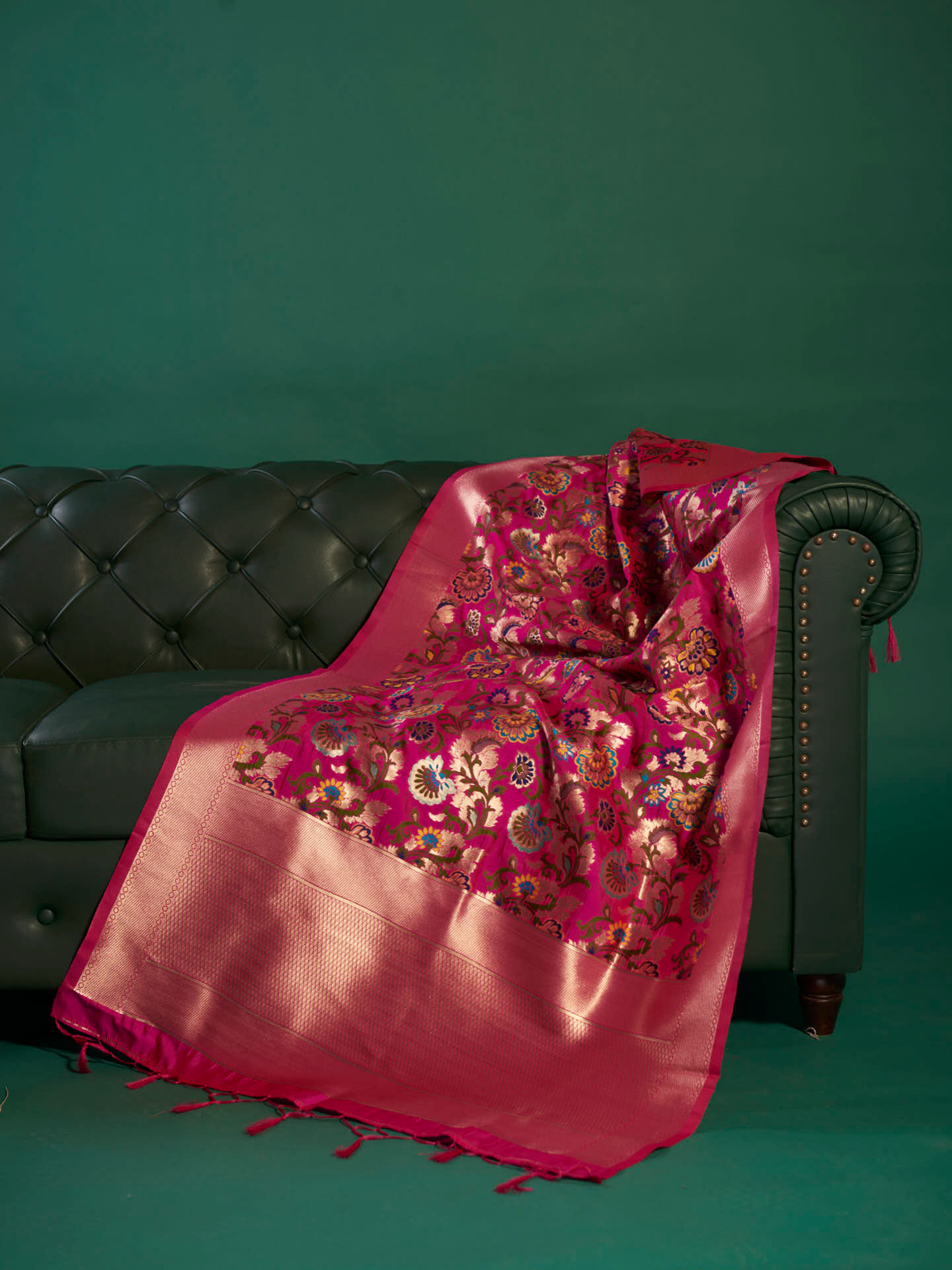 Silk Printed Banarasi Dupatta