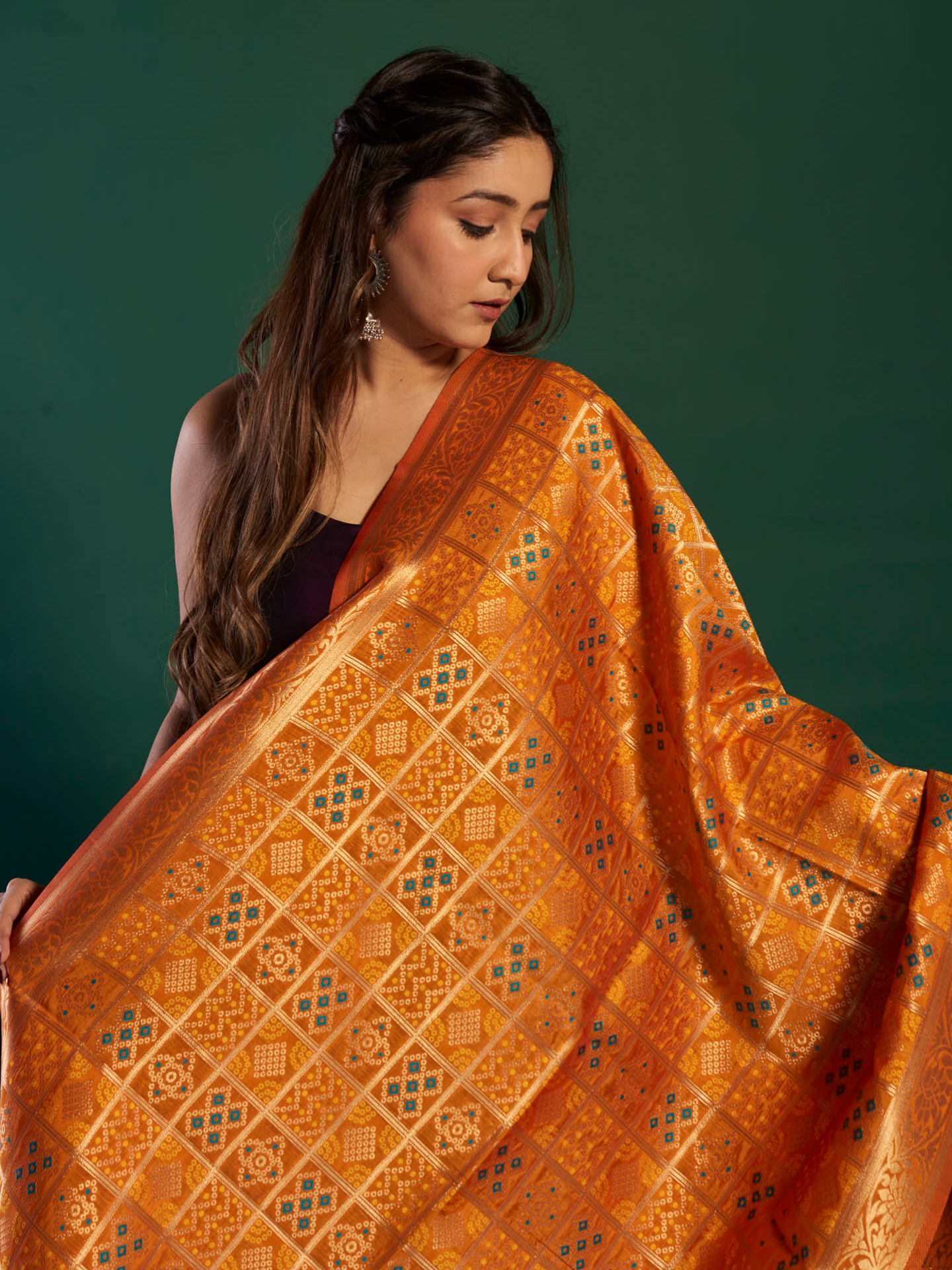 Silk Printed Banarasi Dupatta