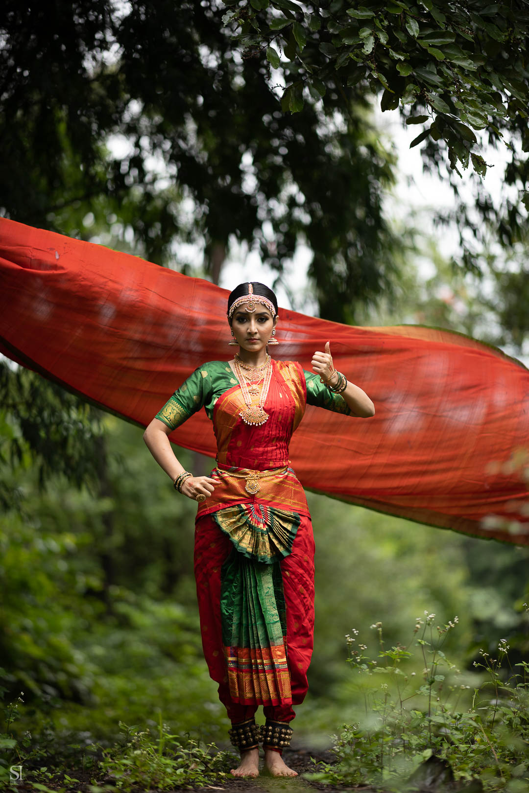 Bharatnatyam Pant Costume